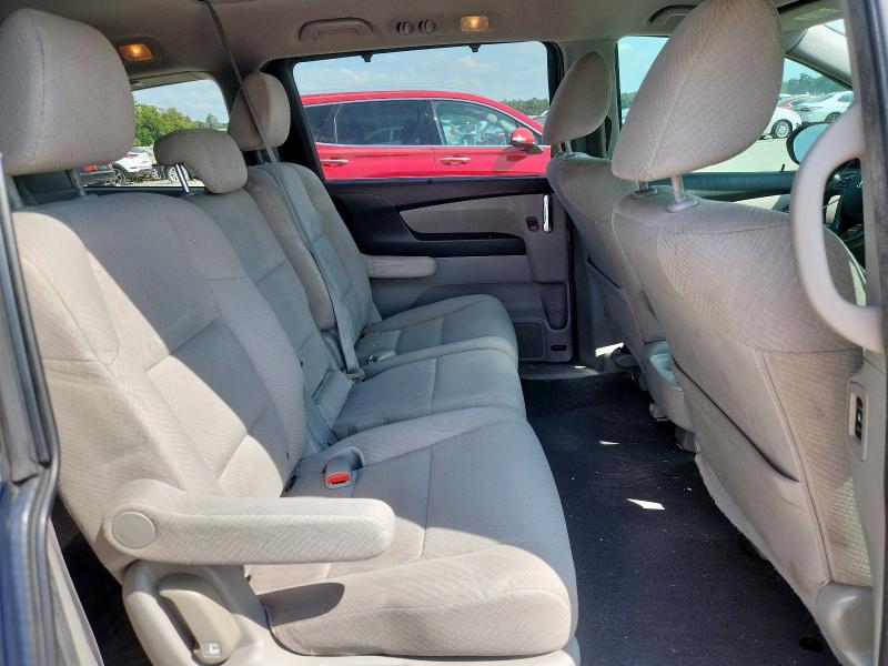 5FNRL5H46EB085616 - 2014 HONDA ODYSSEY EX BLUE photo 11