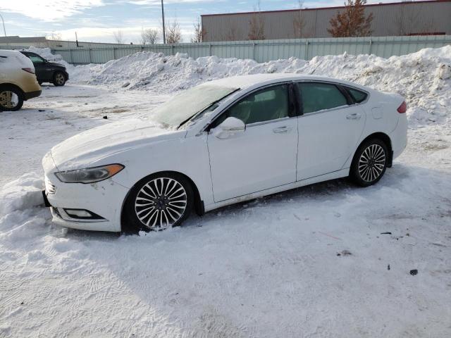 3FA6P0K92HR146905 - 2017 FORD FUSION TITANIUM WHITE photo 1