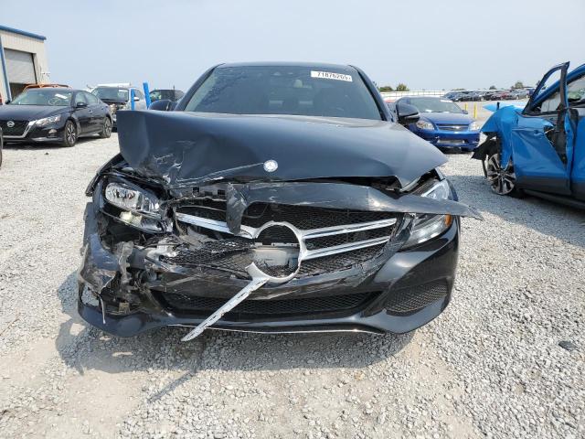 55SWF4KB7GU120371 - 2016 MERCEDES-BENZ C 300 4MATIC BLACK photo 5
