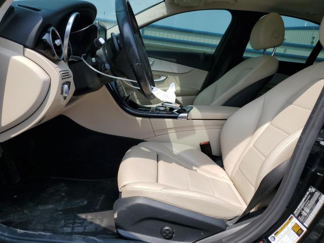 55SWF4KB7GU120371 - 2016 MERCEDES-BENZ C 300 4MATIC BLACK photo 7