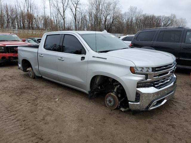 1GCUYGED3NZ170628 - 2022 CHEVROLET 1500 SILVE K1500 LTZ SILVER photo 4