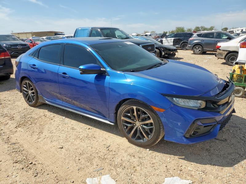 SHHFK7H93LU408710 - 2020 HONDA CIVIC SPORT TOURING 蓝色 照片 4