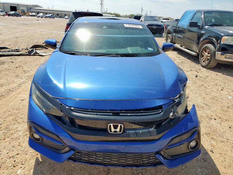 SHHFK7H93LU408710 - 2020 HONDA CIVIC SPORT TOURING 蓝色 照片 5