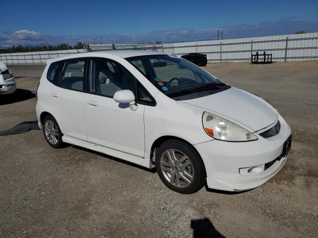 JHMGD37677S061809 - 2007 HONDA FIT S 白色 照片 4