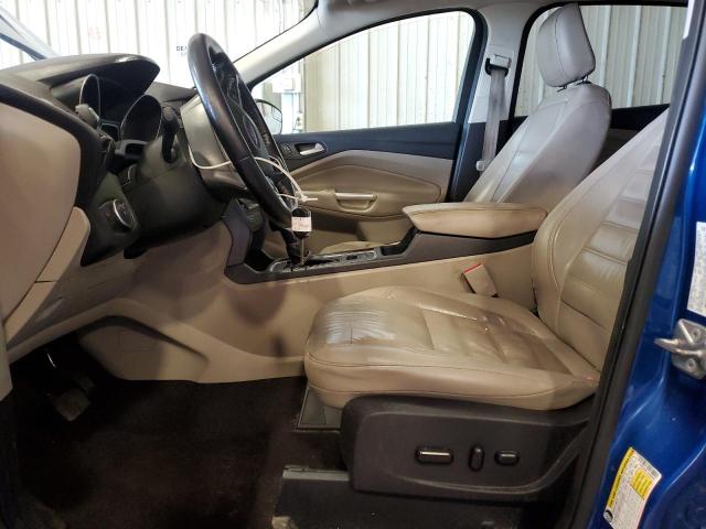 1FMCU9HD1JUA88902 - 2018 FORD ESCAPE SEL Mavi foto 7