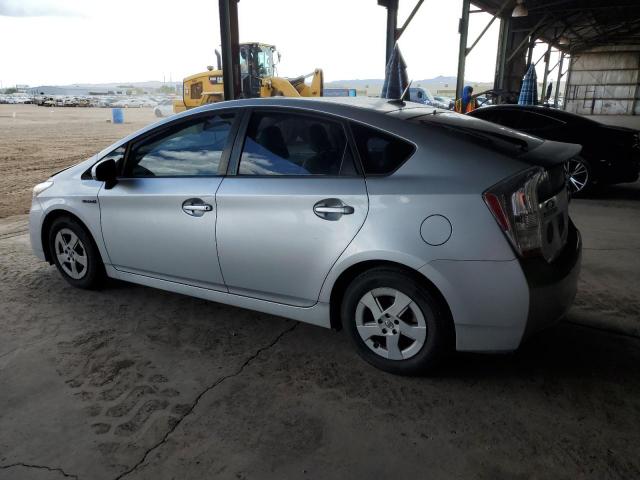 JTDKN3DU0A0054313 - 2010 TOYOTA PRIUS SILVER photo 2