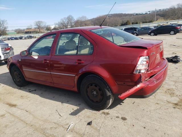 3VWRK69M65M072381 - 2005 VOLKSWAGEN JETTA GL MAROON photo 2