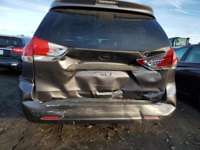 5TDKK3DC4BS085174 - 2011 TOYOTA SIENNA LE GRAY photo 6