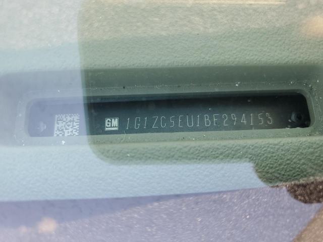 1G1ZC5EU1BF294153 - 2011 CHEVROLET MALIBU 1LT 银色 照片 12