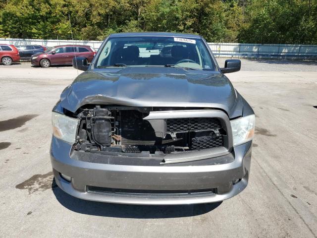 1C6RD6KTXCS301087 - 2012 DODGE RAM 1500 ST GRAY photo 5