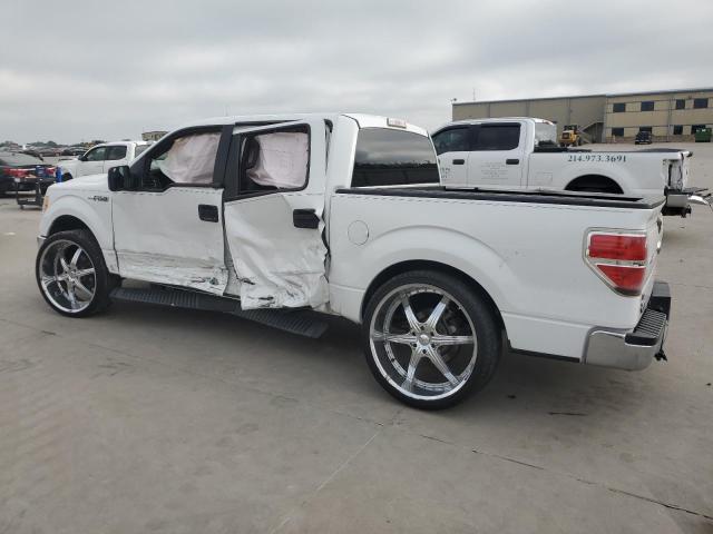 1FTEW1CM9DFA73802 - 2013 FORD F150 SUPERCREW WHITE photo 2