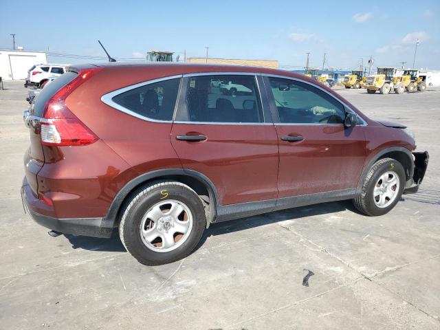 5J6RM3H33FL001088 - 2015 HONDA CR-V LX BURGUNDY photo 3