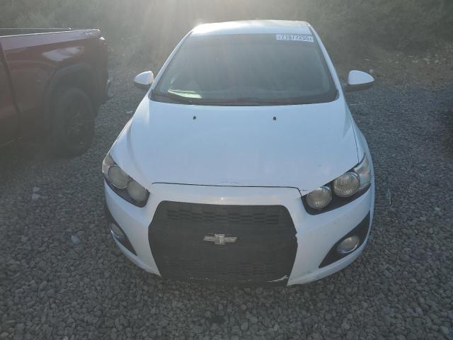 1G1JC6SG7F4183500 - 2015 CHEVROLET SONIC LT WHITE photo 5