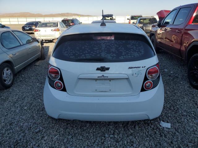 1G1JC6SG7F4183500 - 2015 CHEVROLET SONIC LT WHITE photo 6