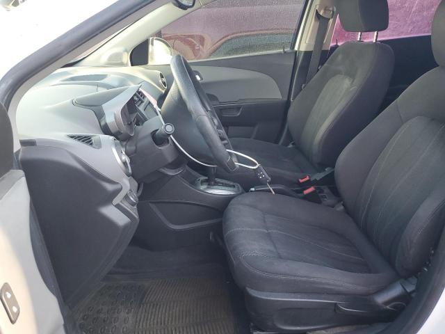 1G1JC6SG7F4183500 - 2015 CHEVROLET SONIC LT WHITE photo 7