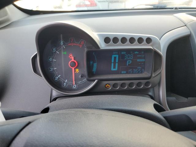 1G1JC6SG7F4183500 - 2015 CHEVROLET SONIC LT WHITE photo 9