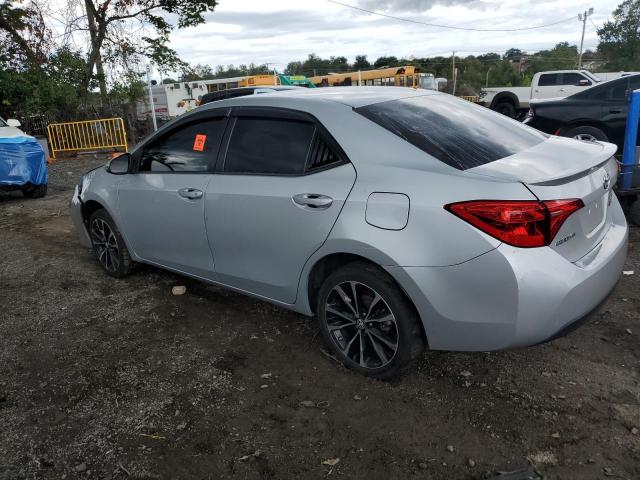 2T1BURHE9HC886256 - 2017 TOYOTA COROLLA L 银色 照片 2