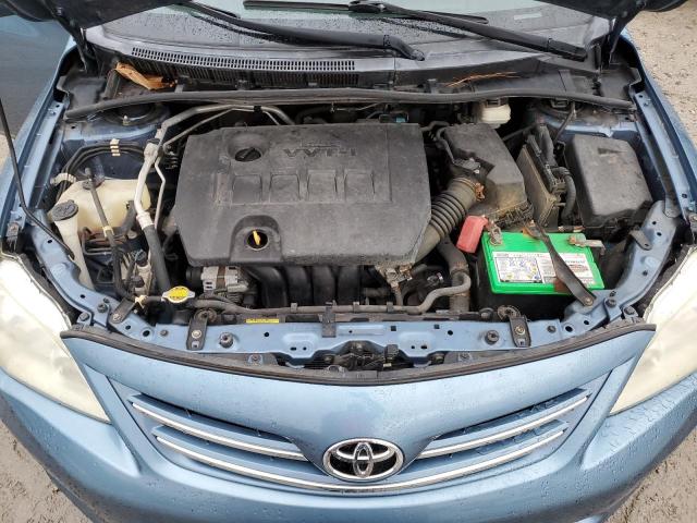 5YFBU4EE4DP075370 - 2013 TOYOTA COROLLA BASE 蓝色 照片 11