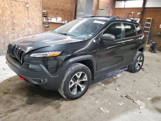 1C4PJMBS8FW649360 - 2015 JEEP CHEROKEE TRAILHAWK BLACK photo 1