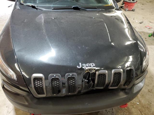 1C4PJMBS8FW649360 - 2015 JEEP CHEROKEE TRAILHAWK BLACK photo 12