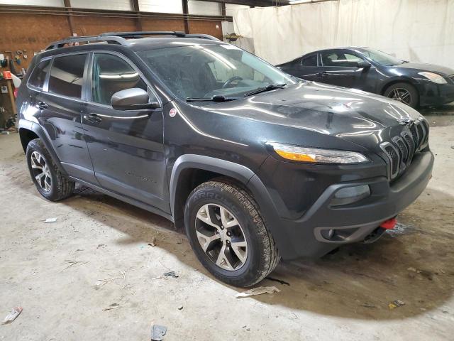 1C4PJMBS8FW649360 - 2015 JEEP CHEROKEE TRAILHAWK BLACK photo 4