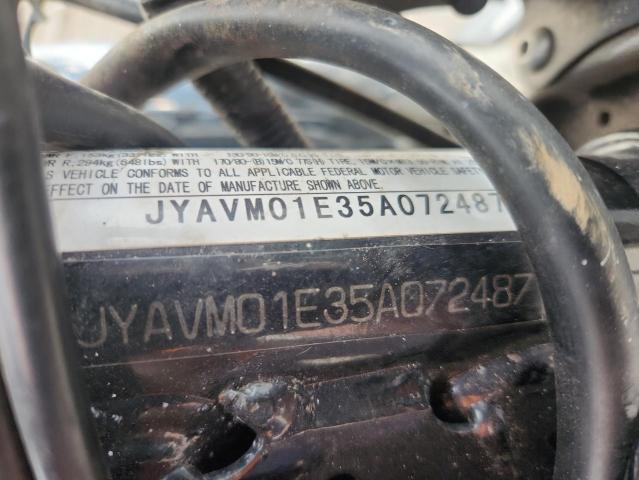 JYAVM01E35A072487 - 2005 YAMAHA XVS65 BASE BLACK photo 8
