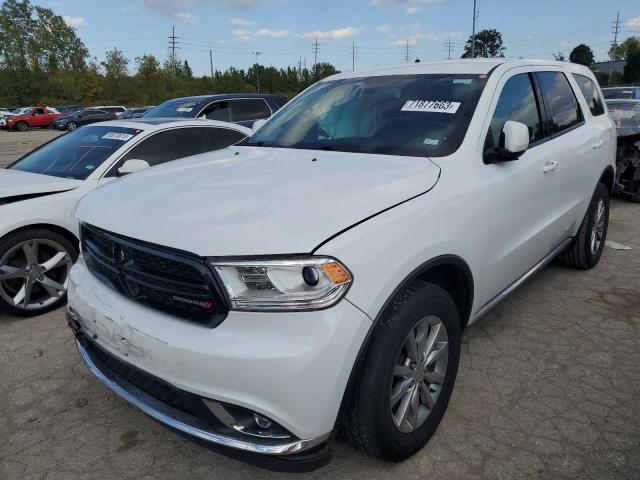 1C4RDJFG2HC719377 - 2017 DODGE DURANGO SSV WHITE photo 1