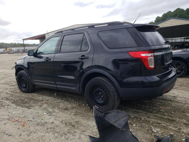 1FM5K8B87EGA91893 - 2014 FORD EXPLORER BLACK photo 2