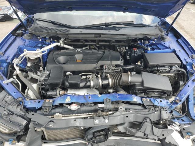 19UUB6F50MA009185 - 2021 ACURA TLX TECH A BLUE photo 11