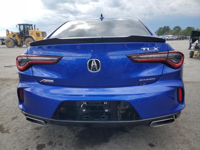19UUB6F50MA009185 - 2021 ACURA TLX TECH A BLUE photo 6