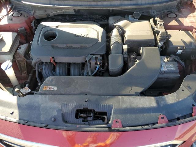 5NPE24AF9HH494724 - 2017 HYUNDAI SONATA SE 勃艮第红 照片 11