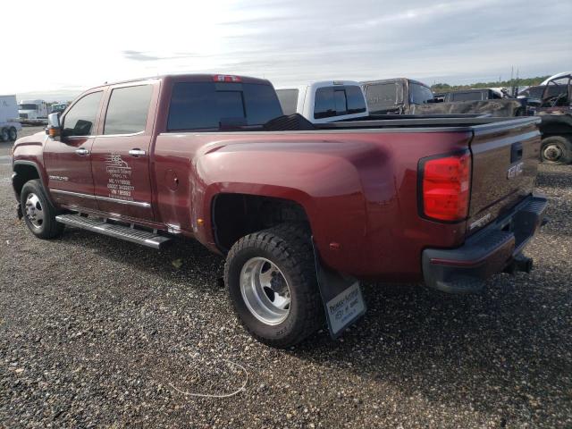 1GT42YEY3HF195593 - 2017 GMC SIERRA K3500 DENALI BURGUNDY photo 2