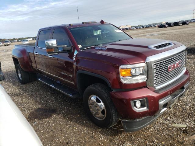 1GT42YEY3HF195593 - 2017 GMC SIERRA K3500 DENALI BURGUNDY photo 4