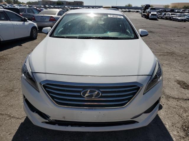 5NPE24AF0GH376088 - 2016 HYUNDAI SONATA SE WHITE photo 5