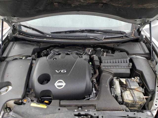 1N4AA5AP2AC814988 - 2010 NISSAN MAXIMA S SILVER photo 11