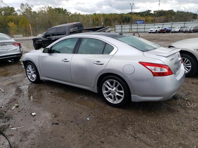 1N4AA5AP2AC814988 - 2010 NISSAN MAXIMA S SILVER photo 2