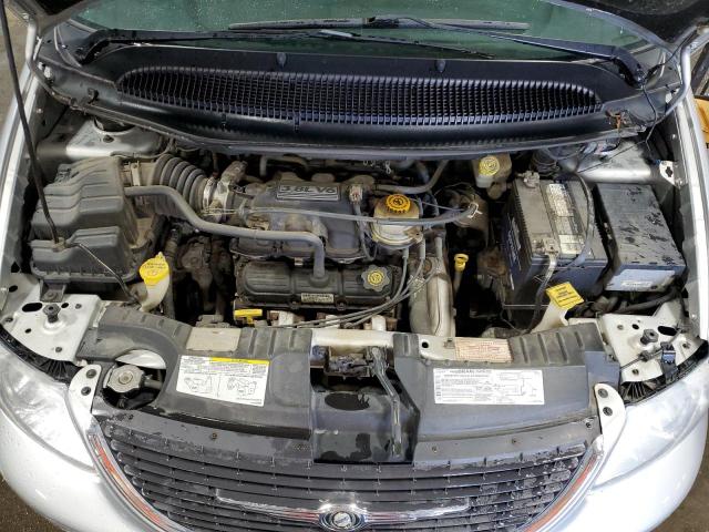 2C4GP54L14R518481 - 2004 CHRYSLER TOWN & COU TOURING SILVER photo 12