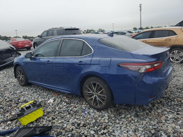 4T1G11AK0PU116931 - 2023 TOYOTA CAMRY SE NIGHT SHADE BLUE photo 2
