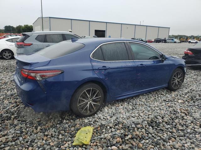 4T1G11AK0PU116931 - 2023 TOYOTA CAMRY SE NIGHT SHADE BLUE photo 3