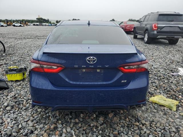 4T1G11AK0PU116931 - 2023 TOYOTA CAMRY SE NIGHT SHADE BLUE photo 6