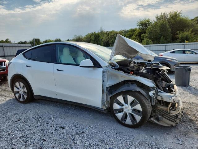 5YJYGDEE9MF099385 - 2021 TESLA MODEL Y 白色 照片 4