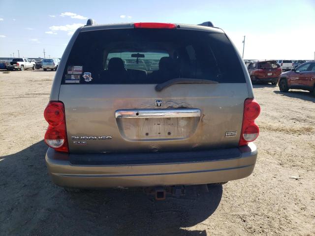 1D4HB48D54F179461 - 2004 DODGE DURANGO SLT TAN photo 6