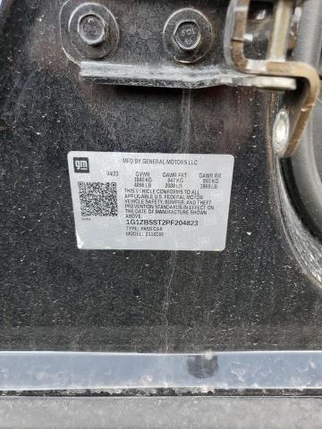 1G1ZB5ST2PF204823 - 2023 CHEVROLET MALIBU LS Negro foto 13