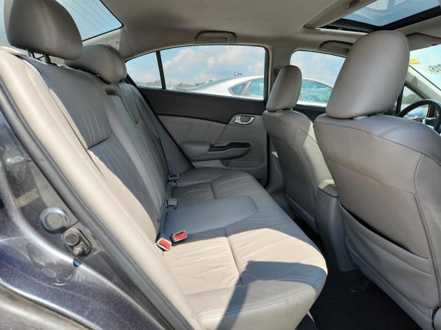 19XFB2F98CE000670 - 2012 HONDA CIVIC EXL GRAY photo 10