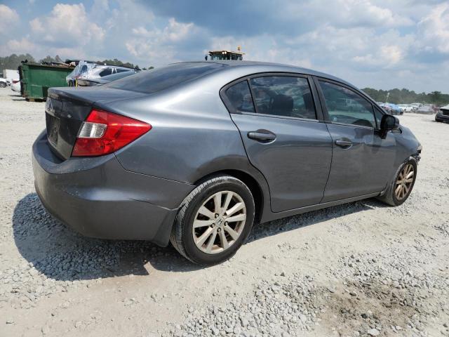 19XFB2F98CE000670 - 2012 HONDA CIVIC EXL GRAY photo 3