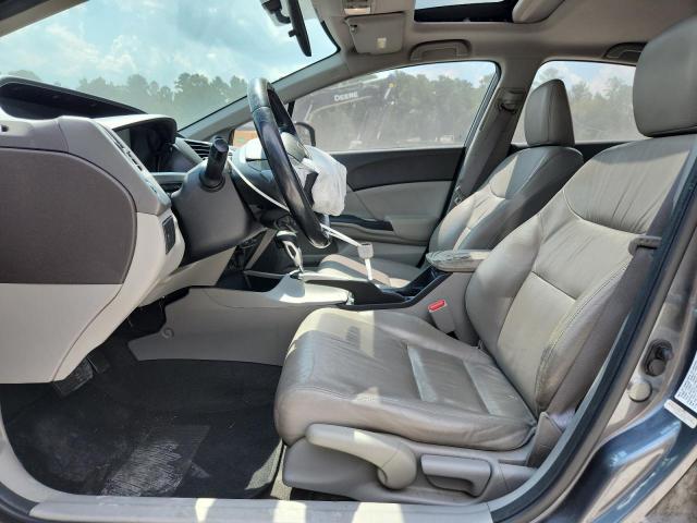 19XFB2F98CE000670 - 2012 HONDA CIVIC EXL GRAY photo 7
