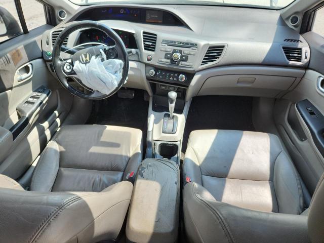 19XFB2F98CE000670 - 2012 HONDA CIVIC EXL GRAY photo 8