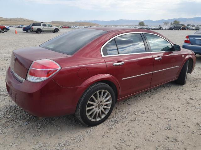 1G8ZV57788F167704 - 2008 SATURN AURA XR Czerwony zdjęcie 3