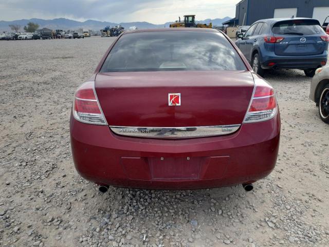 1G8ZV57788F167704 - 2008 SATURN AURA XR Czerwony zdjęcie 6