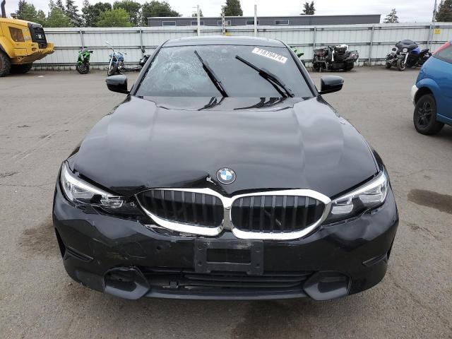 3MW5R1J01L8B15293 - 2020 BMW 330I BLACK photo 5